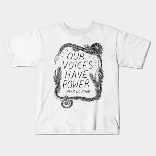 Our Voices Have Power Kids T-Shirt